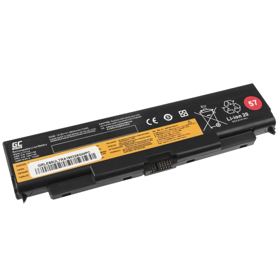 Green Cell LE89ULTRA bateria 6800 mAh do Lenovo ThinkPad T440P T540P W540