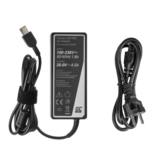 Green Cell Zasilacz do laptopa AD39AP 20 V 90 W Lenovo