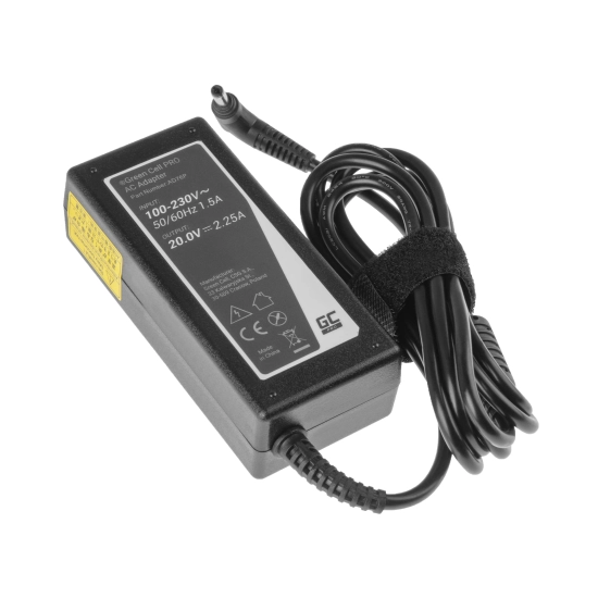 Green Cell Zasilacz do laptopa AD76P 20 V 45 W Lenovo