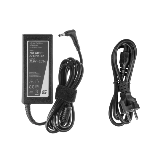 Green Cell Zasilacz do laptopa AD76P 20 V 45 W Lenovo