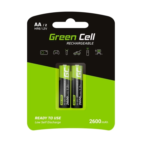 Green Cell Akumulatorki GR05 2x AA 2600 mAh Ni-MH