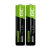 Zdjęcie główne produktu Akumulatorki Green Cell GR08 2x AAA 800 mAh Ni-MH; wariant GR08, EAN 5903317225881.