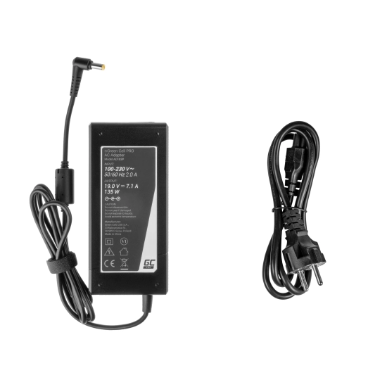 Green Cell AD102P zasilacz do Acer 135 W 19 V 7,1A