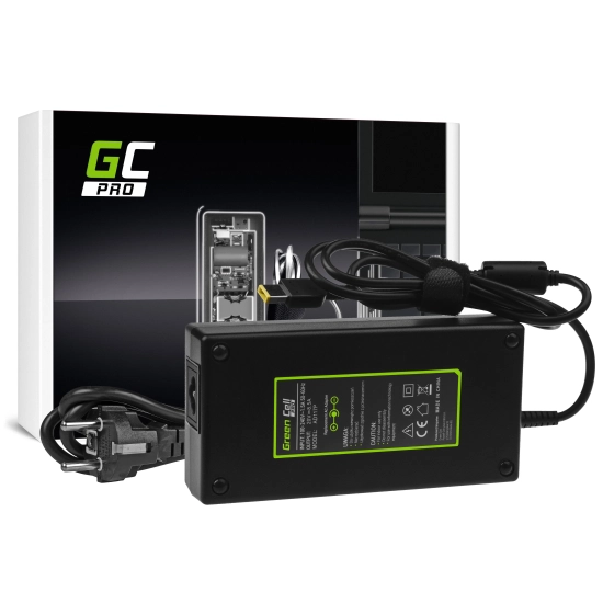 Zasilacz Green Cell AD117P do laptopów Lenovo, moc 170 W, napięcie wyjściowe 20 V, natężenie 8,5 A