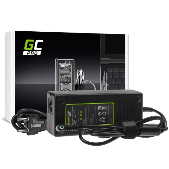 Zdjęcie główne produktu Zasilacz do laptopa Green Cell AD71P 19,5V 120W HP; wariant AD71P, EAN 5903317226727.