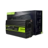 Czarna przetwornica napięcia Green Cell INV18 24V na 230V, 1000W/2000W.