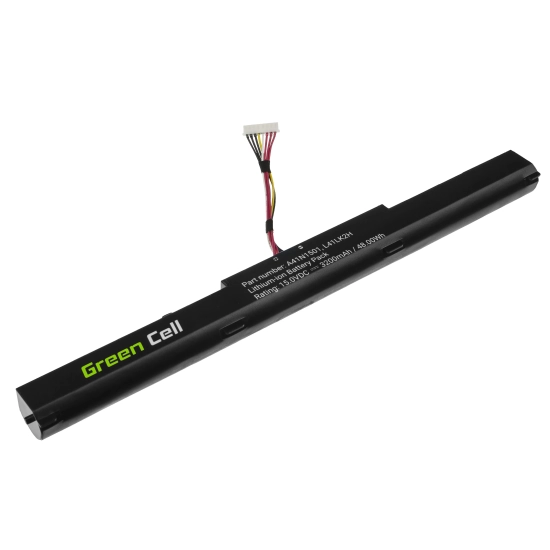 Green Cell AS138 bateria A41N1501 3200 mAh do Asus ROG GL752 GL752V