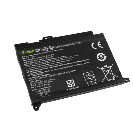 Green Cell HP150 bateria BP02XL 4500 mAh do HP Pavilion 15-AU 15-AU051NW