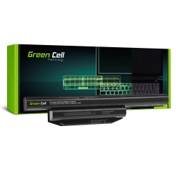 Czarna bateria laptopowa Green Cell FS31, wariant 4400 mAh i 11,1 V, widok produktu.