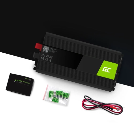 Green Cell Przetwornice napięcia Przetwornica napięcia INV22 12 V 1500 W