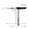 Biurko gamingowe Ultradesk WINGER - białe UDESK-WI-BWA/BWB