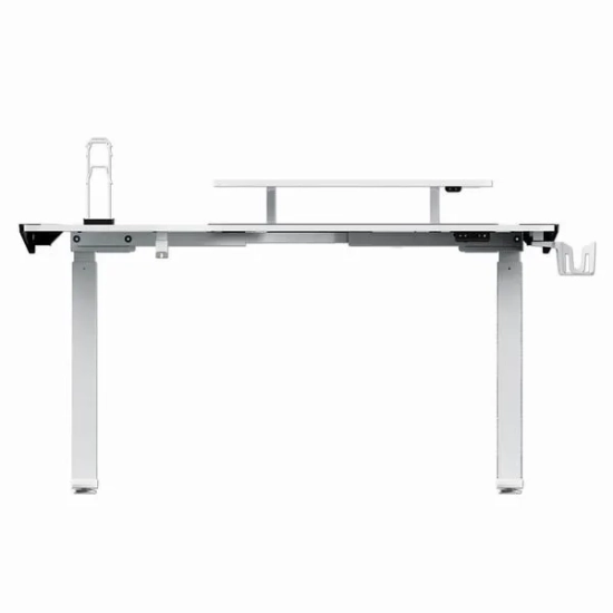 Biurko gamingowe Ultradesk WINGER - białe UDESK-WI-BWA/BWB