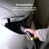 Czarny kabel Green Cell GC Snap EVKABGC01 Type 2–Type 2 o długości 5 m.