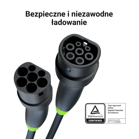 Green Cell Kabel EV GC Snap EVKABGC01 Type 2 22 kW 5 m