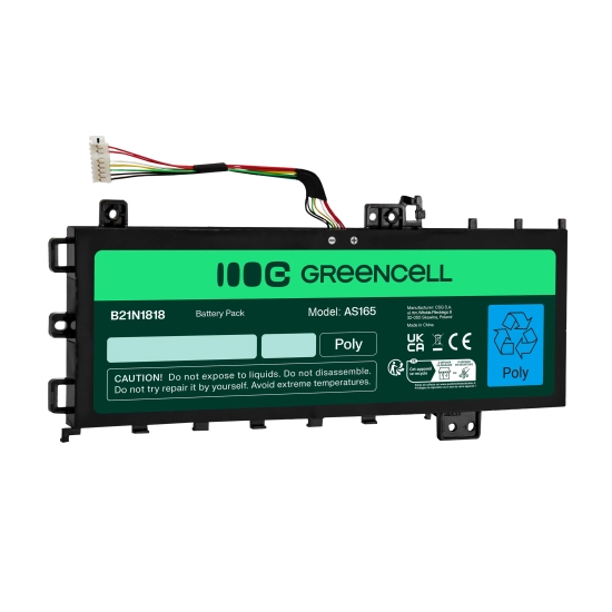 Green Cell AS165 bateria B21N1818 do Asus VivoBook 15 A512 A512DA A512FA