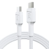 Kabel Green Cell PowerStream USB-C–USB-C 60 W 120 cm biały – produkt w dokładnym wariancie wskazanym kodem KABGC30W, zgo