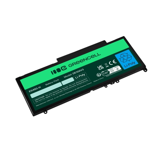 Green Cell Bateria DE102V3 6400 mAh 7,6 V Li-Polymer