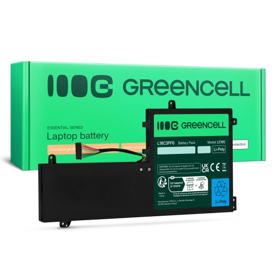 Bateria Green Cell LE165 do Lenovo Legion Y530 Y540, 4800mAh