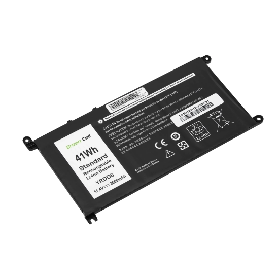 Green Cell DE156 bateria YRDD6 3600 mAh do 1VX1H to Dell Vostro 5490 5590