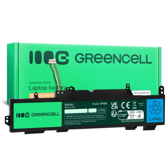 Bateria Green Cell HP189 do HP EliteBook 735 G5 G6 745 G5 G6 830 G5 G6 836 G5 840 G5 G6 846 G5 G6, 4100 mAh