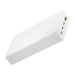 Powerbank Green Cell PowerPlay 20S PBGC03SW 20000 mAh 22,5W biały – zdjęcie główne dokładnego wariantu produktu.