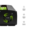 Green Cell Przetwornice napięcia Przetwornica napięcia INVGC12P500LCD 12 V