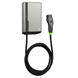 Wallbox Green Cell HabuDen EVGC021B2250 z przewodem Type 2 5 m i obsługą NFC.