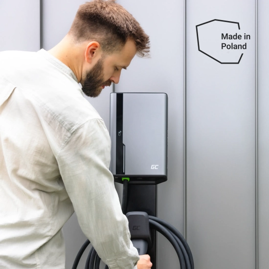 Green Cell Wallbox HabuDen EVGC021B2250 22 kW 5 m NFC
