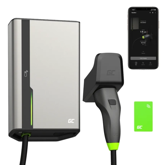 Green Cell Wallbox HabuDen EVGC021B2250 22 kW 5 m NFC