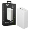 Powerbank Green Cell PowerPlay 30 PBGC30W 30000 mAh 22,5W biały – zdjęcie główne dokładnego wariantu produktu.