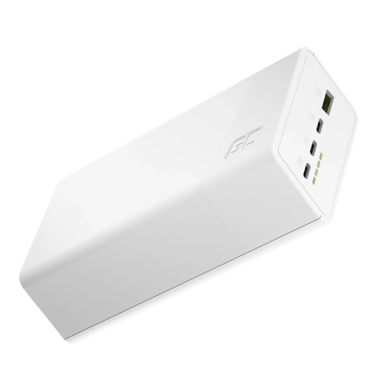 Green Cell Powerbank PowerPlay 30 PBGC30W 30000 mAh 22,5 W biały