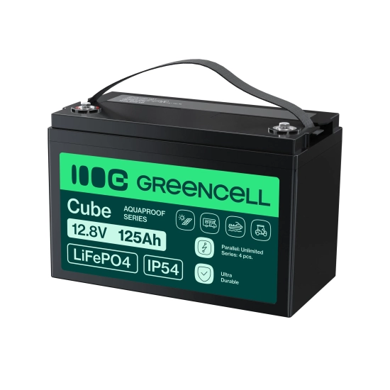 Green Cell Akumulator LFPGC12V125AH 12,8 V 125 Ah LiFePO4