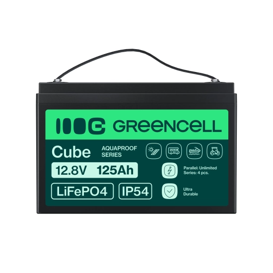 Green Cell Akumulator LFPGC12V125AH 12,8 V 125 Ah LiFePO4