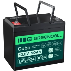 Zdjęcie główne produktu Akumulator LiFePO4 Green Cell LFPGC12V50AH 12,8V 60Ah; wariant LFPGC12V50AH, EAN 5904326374867.