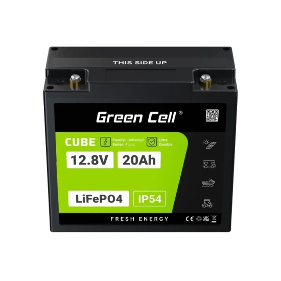 Green Cell Akumulator LFPGC12V20AH 12,8 V 20 Ah LiFePO4
