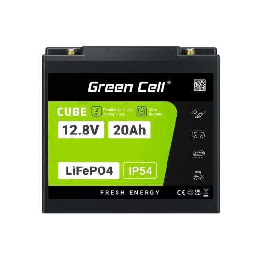 Green Cell Akumulator LFPGC12V20AH 12,8 V 20 Ah LiFePO4