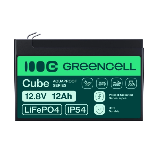 Green Cell Akumulator LFPGC12V12AH 12,8 V 12 Ah LiFePO4