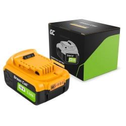 Zdjęcie główne produktu Akumulator do elektronarzędzi Green Cell PTDW18V5 DeWalt 18V 5Ah; wariant PTDW18V5, EAN 59043263