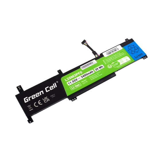 Green Cell LE179 bateria L20M3PF0 3400 mAh do Lenovo Ideapad 3-14ITL6 15ITL6