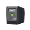 Czarny zasilacz awaryjny UPS Green Cell PowerProof UPSLM360 650VA 360W.
