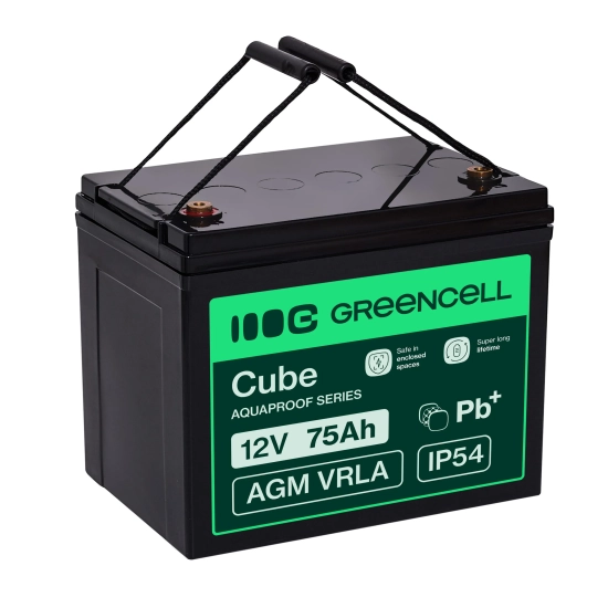 Green Cell Akumulator AGM12V75AH-J 12 V 75 Ah AGM