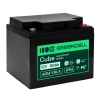 Czarny akumulator VRLA AGM Green Cell AGM12V50AH-H 12V 50Ah.