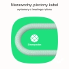 Green Cell Kabel PowerStream USB-C–USB-C 100 W 0,3 m biały