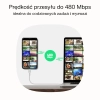 Green Cell Kabel PowerStream USB-C–USB-C 100 W 2 m biały