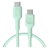 Kabel Green Cell PowerFlex USB-C–USB-C 100 W 0,3 m zielony – produkt w dokładnym wariancie wskazanym kodem KABGC100PF30M