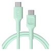 Kabel Green Cell PowerFlex USB-C–USB-C 100 W 1,2 m zielony – produkt w dokładnym wariancie wskazanym kodem KABGC100PF120