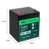 Green Cell Akumulator AGM12V5AH-J 12 V 5 Ah AGM