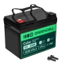 Akumulator Green Cell AGM12V33AH-J, wariant AGM VRLA 12 V 33 Ah, złącze M6.