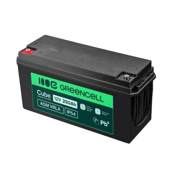 Green Cell Akumulator AGM12V250AH-J 12 V 250 Ah AGM