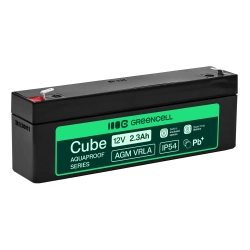 Akumulator Green Cell AGM12V2-3AH-H, wariant AGM VRLA 12 V 2,3 Ah, złącze T1.
